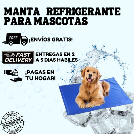 Manta Refrigerante Para Mascota